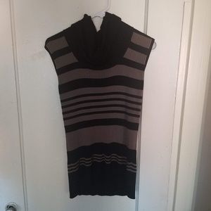 Pina Rossi Women's Sweater Vest w/ Turtleneck | XL